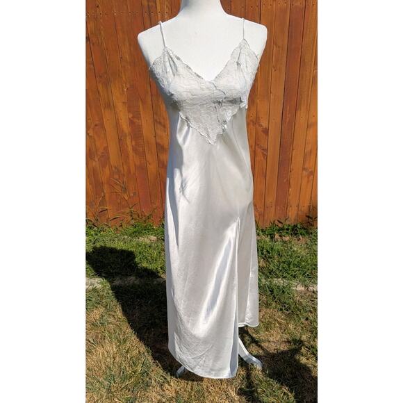 Victoria Secret Slip Nightgown Lace Full Length M - Picture 1 of 7